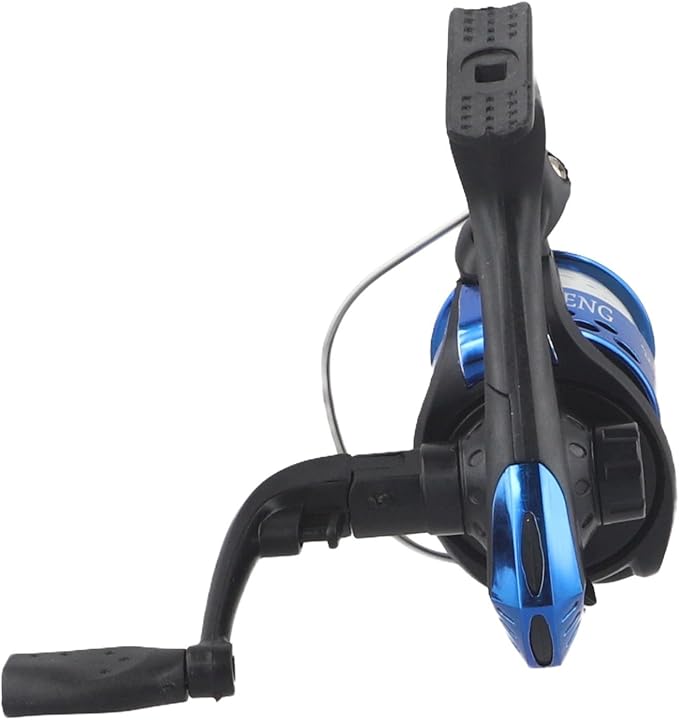 Fishing Reel with 5.2:1 Gear Ratio, Lightweight 153g Reel with Pre-spooled Line for Freshwater Saltwater, Smooth Drag System