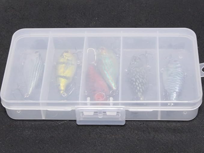 Minnow Crankbait for Bass Fishing Bass Lure Jerkbait Fishing Lures and Tackle Box