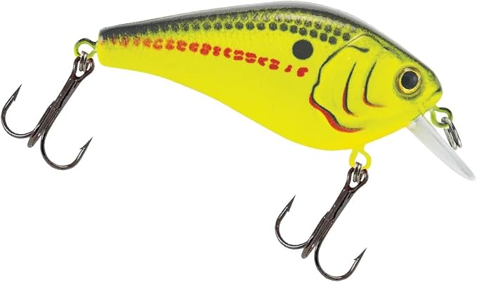 Luck E Strike 2 Inch Square Bill Crankbait, Made in The USA