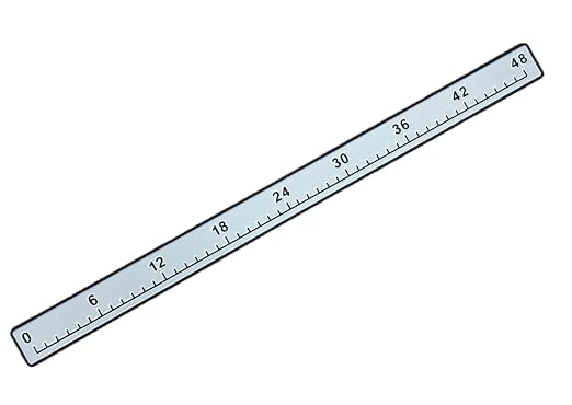 | Fish Ruler | SeaDek | 48 inch Fish Measurement Tool | Perfect for Boats and Kayaks | Storm Gray/Black