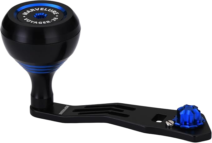 Power Handle 2.95'' (75 mm) Compatible for Shimano Curado Tranx, Daiwa Lexa, Penn Fathom Squall Low Profile, Okuma Komodo, Quantum Accurist Baitcasting Reels