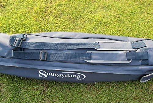 Sougayilang Fishing Rod Case Organizer Pole Storage Bag Fishing Rod and Reel Carrier Organizer for Travel