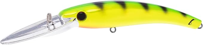 Bill Lewis Fishing Lipless Lifelike Trolling Precise Walleye Crankbait Lite with Two Large Mustad Triple Grips