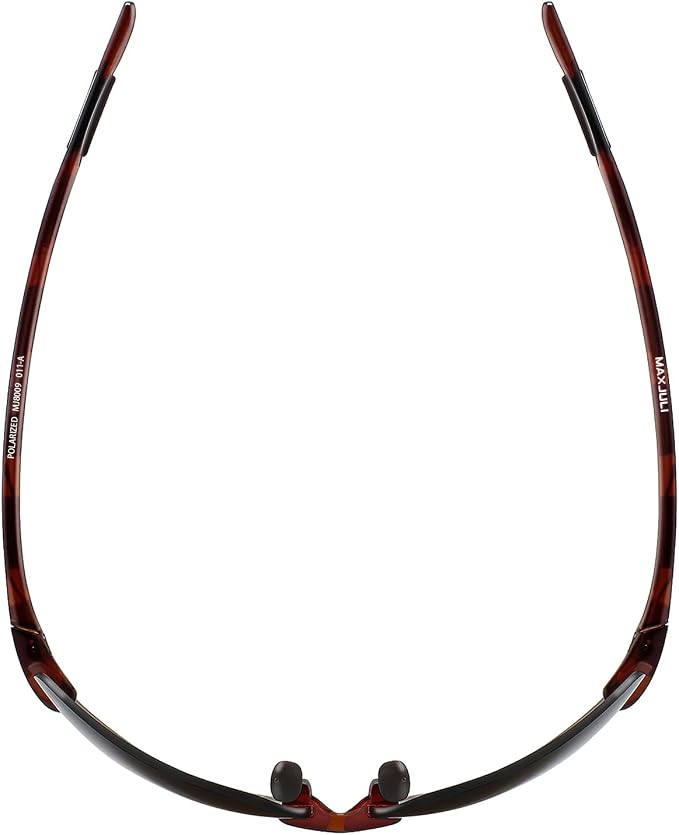 JULI Sports Sunglasses for Men Women Tr90 Rimless Frame for Running Fishing Golf Surf Driving MJ8009