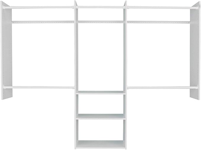 Easy Track RB1448 Starter Closet Kit, White
