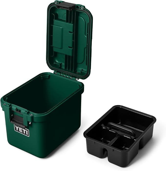 YETI LoadOut GoBox Collection, Divided Waterproof Cargo Case, Dry Box, Camera Case, Fishing Tackle Box