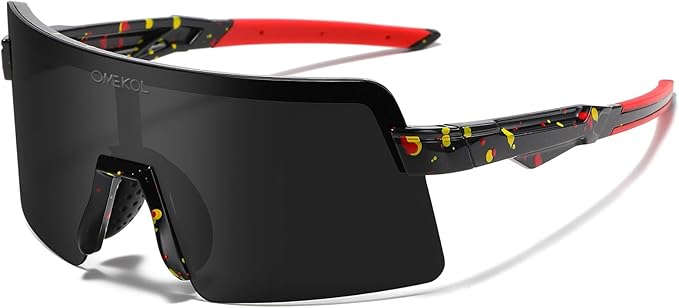 Two Sizes For Adults and Youth Polarized Sunglasses Men Women Outdoor Sport Baseball Glasses UV400 Cycling Eyewear