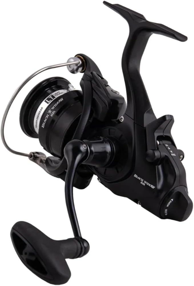 Daiwa Black Widow BR LT, Bite N 'Run Freespool Fishing Reel, Front Drag