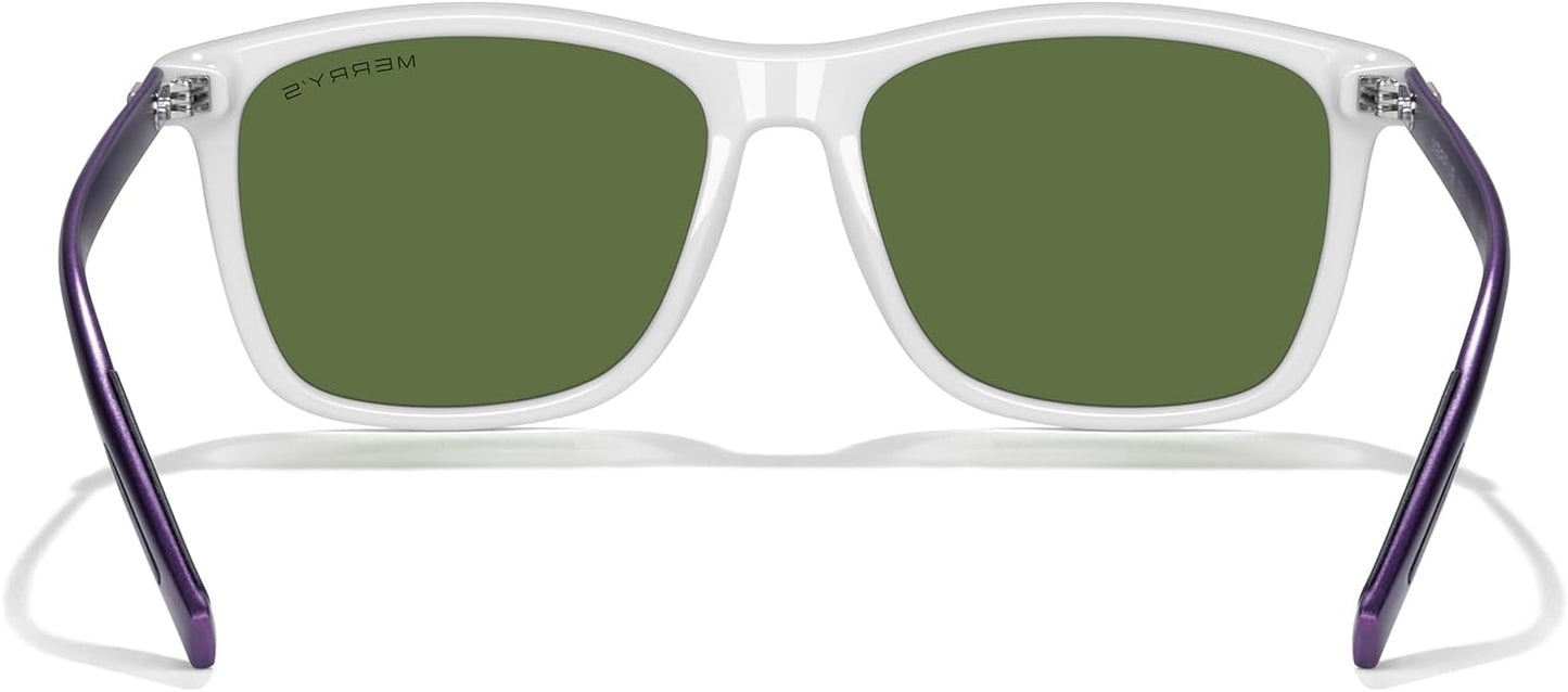 MERRY'S Unisex Polarized Aluminum Sunglasses Vintage Sun Glasses For Men/Women S8286