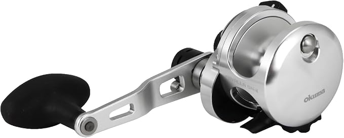 Okuma Cavalla 2 Speed Aluminum Frame Lever Drag Reel, CAV-5NII
