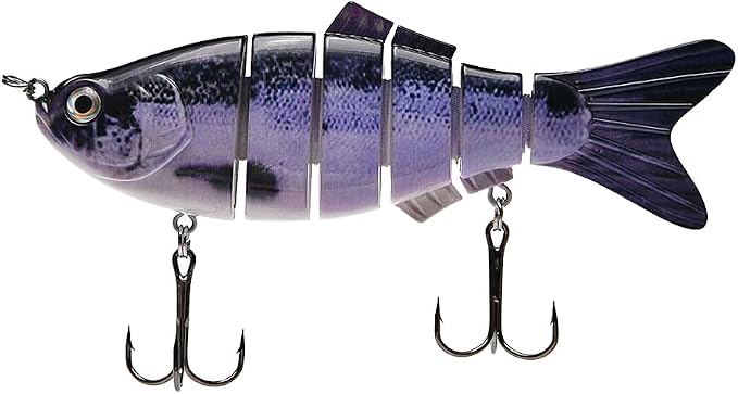 Large Multi Jointed Fishing Lures Bait,Big Giant Fishing Bass Lures,Crankbaits Swimbaits with Treble Hook