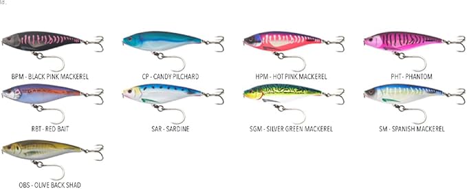 Nomad Design Madscad Autotune SNK Fishing Lure-High-Speed Saltwater Fishing Lure with Autotune System,1-3 feet Diving Depth,Includes Fishing Hook