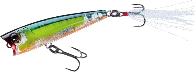 Yo-Zuri 3DB Popper, Floating, 3 Inch, 75mm, Gizzard Shad