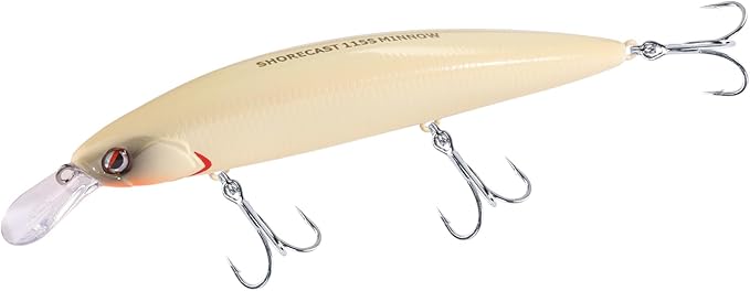 LITTMA ShoreCast 115 Minnow Sinking Saltwater Fishing Lure, Long Casting Surf Fishing Hard Bait for Striper Bass and Halibut