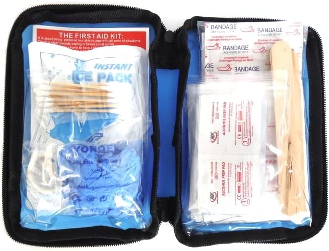 Galaxy 131 Pcs First Aid Kits Small All Purpose for Survival Emergency Trauma Military Tactical Medical School Office Home Hunting Camping Hiking Traveling Fishing Driving..IFAK EMT Bag