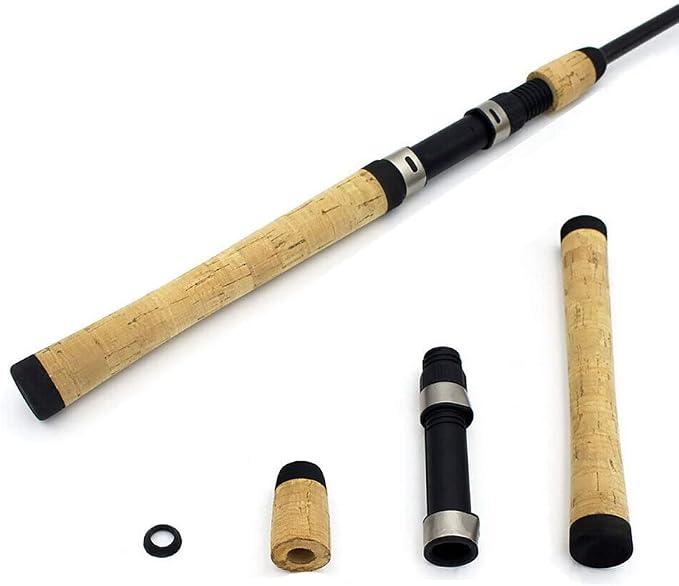 Composite Cork Spinning Fishing Rod Handle for Rod Building Grip with Reel Seat