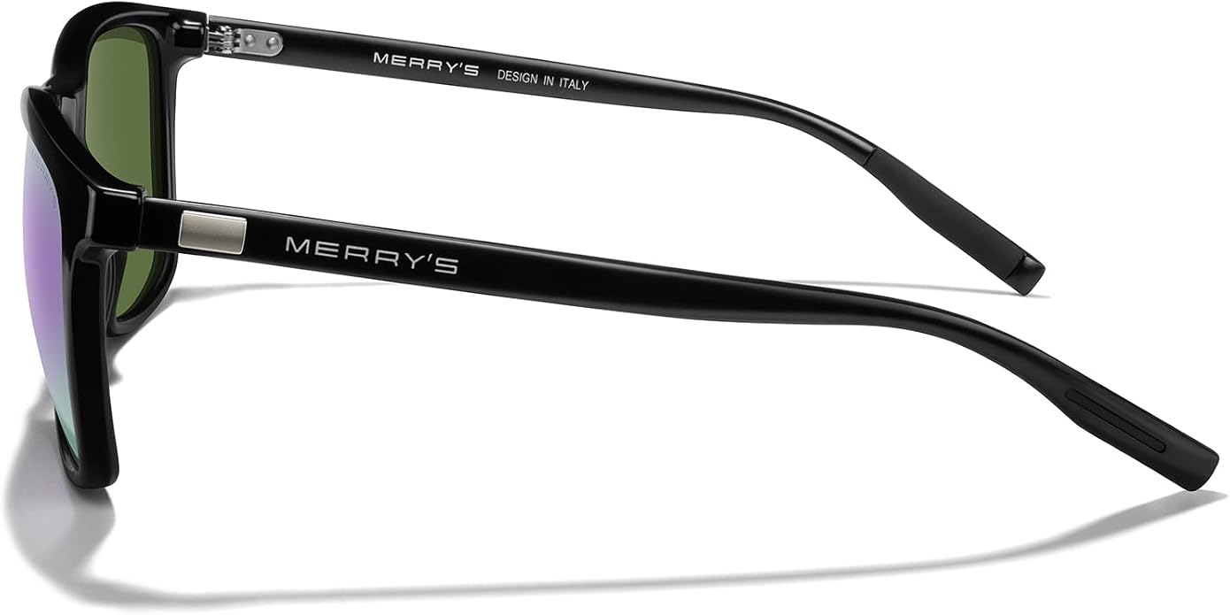 MERRY'S Unisex Polarized Aluminum Sunglasses Vintage Sun Glasses For Men/Women S8286