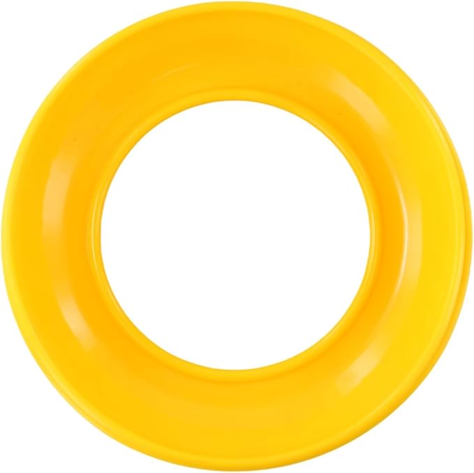 Lightweight PP Hand Reel for Throw Line and Hand-Line Fishing, No Backlash Tangle-Free Design, Portable Kite Line Winder for Surf and Beach Casting, Random Color, 16cm Outer Diameter(12.5cm)