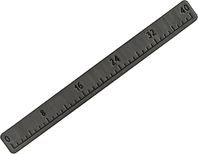 EVA Foam Fish Ruler for Boat 40in Fish Measuring Ruler with Self-Adhesive Backing for Fishing Kayaks Accessories, Fish Ruler Measurement Sticker Tool for Fish Boat 40"