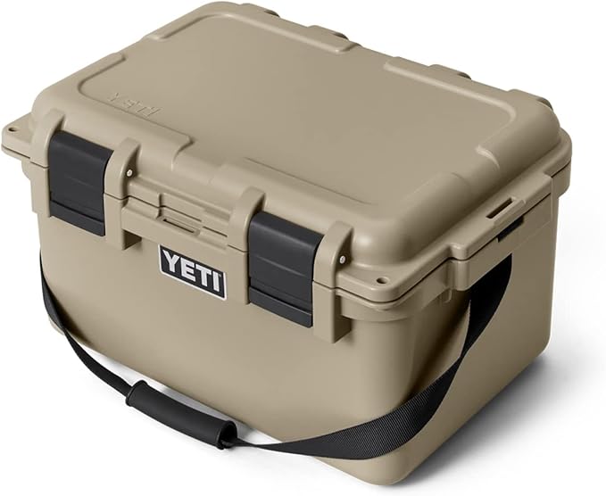 YETI LoadOut GoBox Collection, Divided Waterproof Cargo Case, Dry Box, Camera Case, Fishing Tackle Box