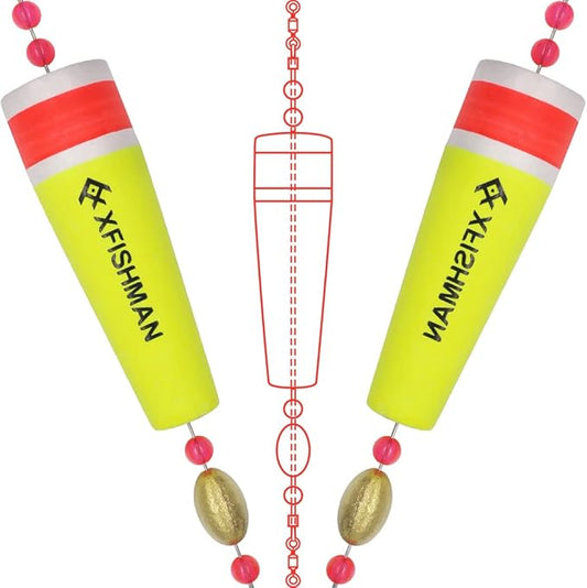 Fishing-Popping-Cork-for-Saltwater-Bobbers-Large-Floats Red Fish Popper for Carolina Rig
