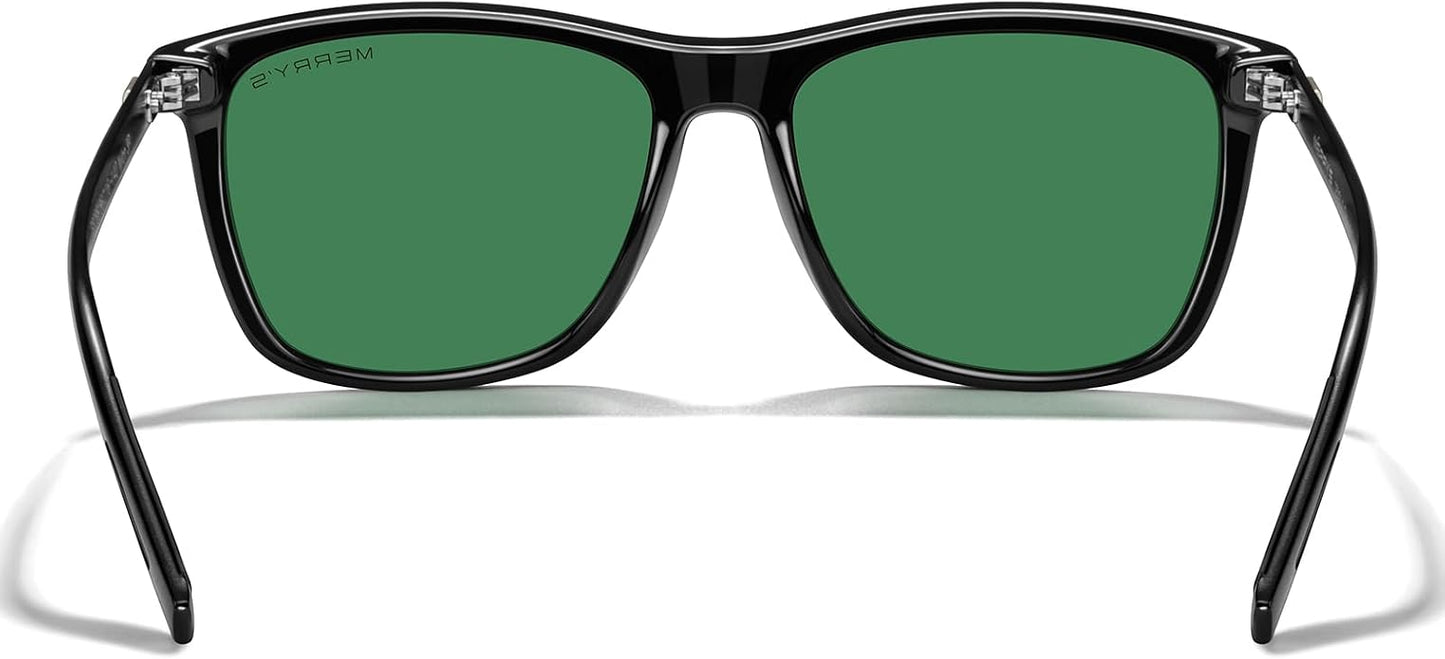 MERRY'S Unisex Polarized Aluminum Sunglasses Vintage Sun Glasses For Men/Women S8286