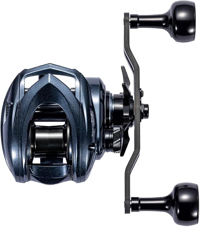 Soloking ASHMOON Baitcasting Reel 12+1BB Alloy Fishing Reel, Ultralight Baitcaster Reel, Super Smooth with 14.9 LB Carbon Fiber Drag,5.4-7.1Gear Ratio, Low Profile for Bass/Sea/Freshwater Fishing