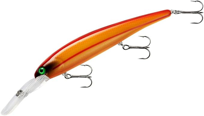 Bandit Lures 4 3/4-Inch Slender Minnow Jerkbait Trolls Up to 27 Feet Deep, Universal Color Patterns, 1 Piece