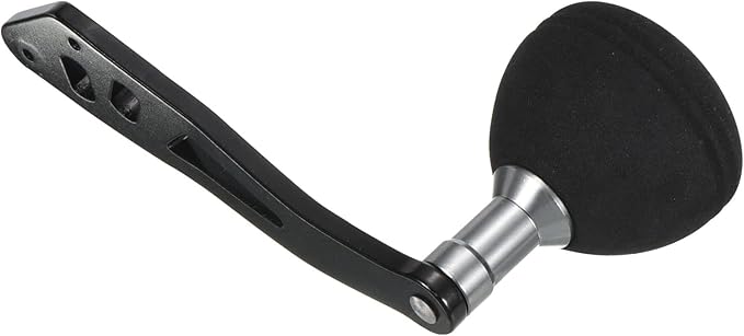 PATIKIL Baitcasting Power Handle, Metal Fishing Reel Handle EVA Knob Grip Replacement Parts for Rocker Arm Accessories