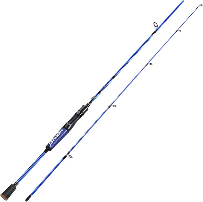 One Bass Fishing Rods,IM7 Graphite Spinning Rod & Casting Rod, 2 Pc Strong Quality Baitcasting Rod with Super Polymer Handle
