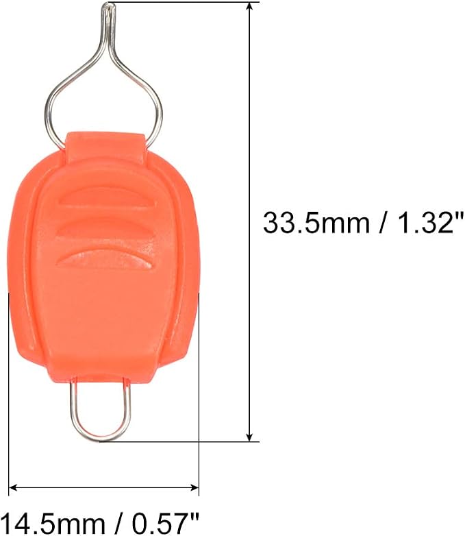 PATIKIL Fishing Line Holders, Baitcasting Reel Fishing Line Holder Clip Buckle Stopper Line Keeper Accessories