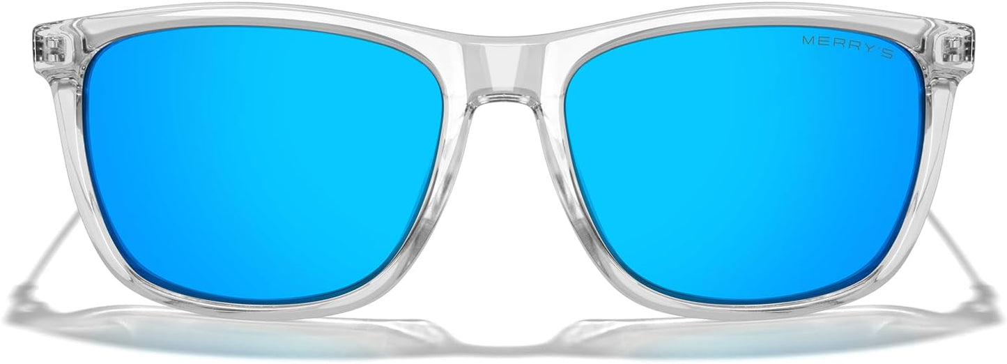 MERRY'S Unisex Polarized Aluminum Sunglasses Vintage Sun Glasses For Men/Women S8286