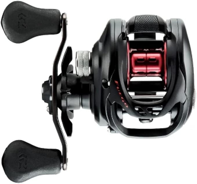 Daiwa Fuego CT Low Profile Baitcasting Reel – Aluminum CT Frame, Air Rotation System & Magforce Braking, Left/Right Hand Options
