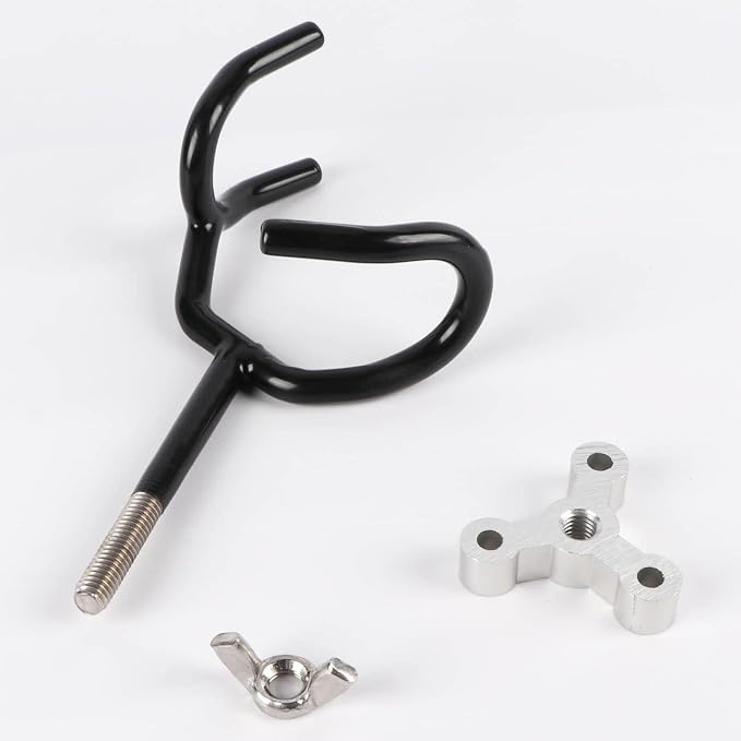 Sure Grip Steel Boat Rod Holder 20 Degree PVC Coated Steel Wire Fishing Pole Holder (8PCS)