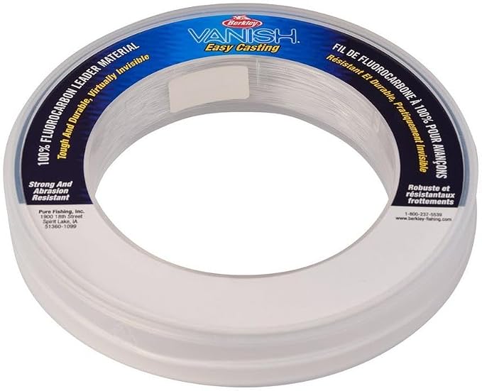 Berkley Vanish Fluorocarbon Fishing Line/Leader Material