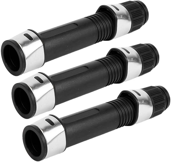 3PCS Fishing Rod Reel Seat Set - Spinning & Casting Rod Building or Repair Accessory, Durable PVC Reel Seat Tackle for Freshwater & Saltwater Fishing