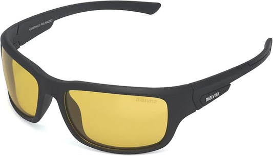 maivnz Floating Polarized Fishing Sunglasses for Men Women, Unsinkable UV400 Sports Glasses for Kayaking, Boating & Surfing