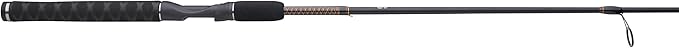 Ugly Stik 6’6” GX2 Spinning Rod, Three Piece Spinning Rod, 6-15lb Line Rating, Medium Rod Power, Moderate Fast Action, 1/8-5/8 oz. Lure Rating