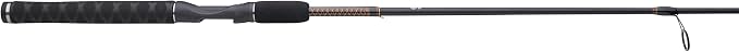 Ugly Stik 6’6” GX2 Spinning Rod, Three Piece Spinning Rod, 6-15lb Line Rating, Medium Rod Power, Moderate Fast Action, 1/8-5/8 oz. Lure Rating