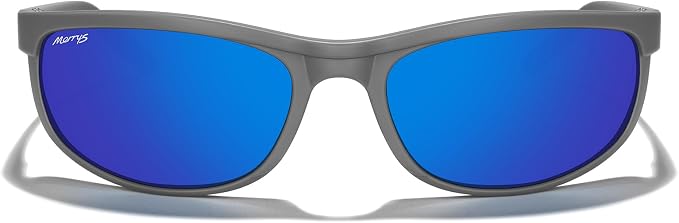 MERRY'S Wrap Around Sport Polarized Sunglasses for Men Women Driving Fishing Cycling Running UV400 Protection S3027