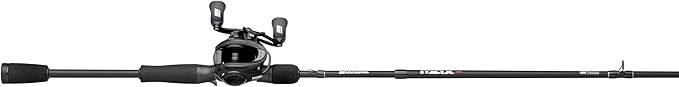 Abu Garcia Max SX Low Profile Baitcast Reel and Fishing Rod Combo