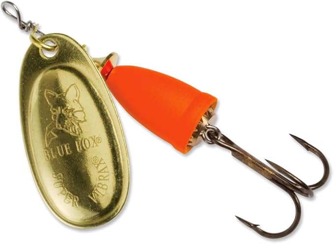 BLUE FOX Classic Vibrax, Inline Spinner Lure for Trout Bass Walleye and Salmon Premium Fishing Spinner