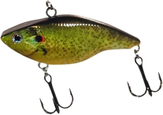 2 3/4" DDT Lipless Crankbait for Bass Fishing Lure Vibe Trap Crank Bait Lifelike Bait Sink