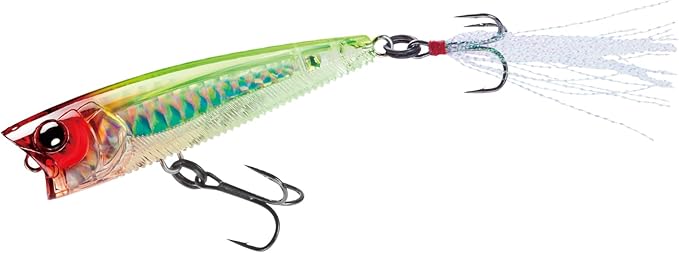 Yo-Zuri 3DB Popper, Floating, 3 Inch, 75mm, Gizzard Shad