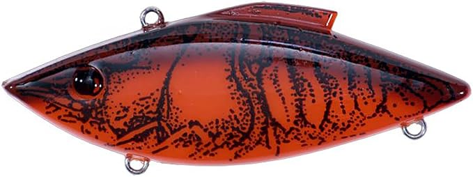 Bill Lewis Lures Lifelike Rat-L-Trap Magnum Trap 3/4 OZ Lipless Crankbait Fishing Wobble Freshwater Lure for Black Bass
