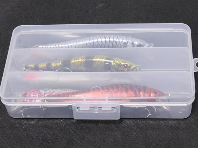 Minnow Crankbait for Bass Fishing Bass Lure Jerkbait Fishing Lures and Tackle Box