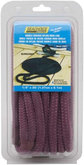 Seachoice Double-Braid Nylon Dock Line