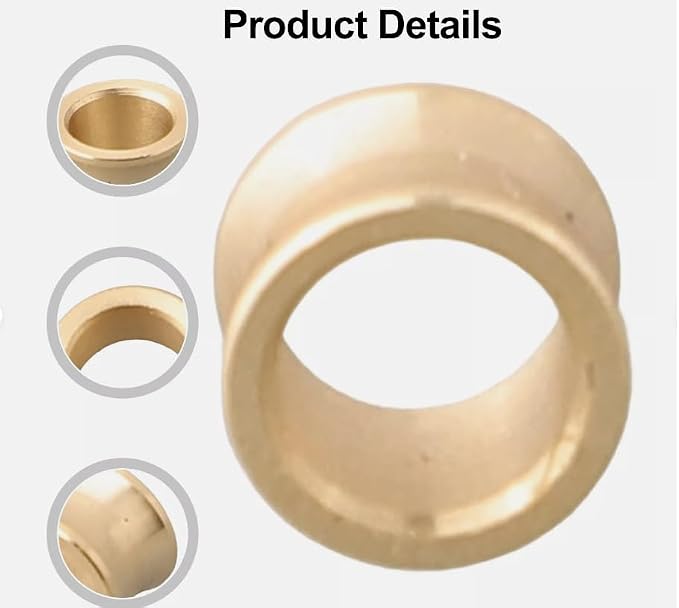 Pack of 2 Replacement Parts Brass Fishing Line Roller for Fishing Reel Part&Repair Smooth Accessory