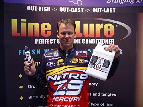 KVD Line and Lure Conditioner | Fishing Line Conditioner Spray for Your Freshwater or Saltwater Fishing Reel, Rod and Tackle Kit | Works on Braid, Monofilament and Fluorocarbon Fishing Line