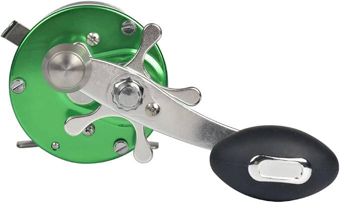 ANCIENT MARINER 6000 Round Baitcasting Fishing Reels, More Powerful Ancient Mariner Reels 6000 Catfish Striper, Right/Left Hand